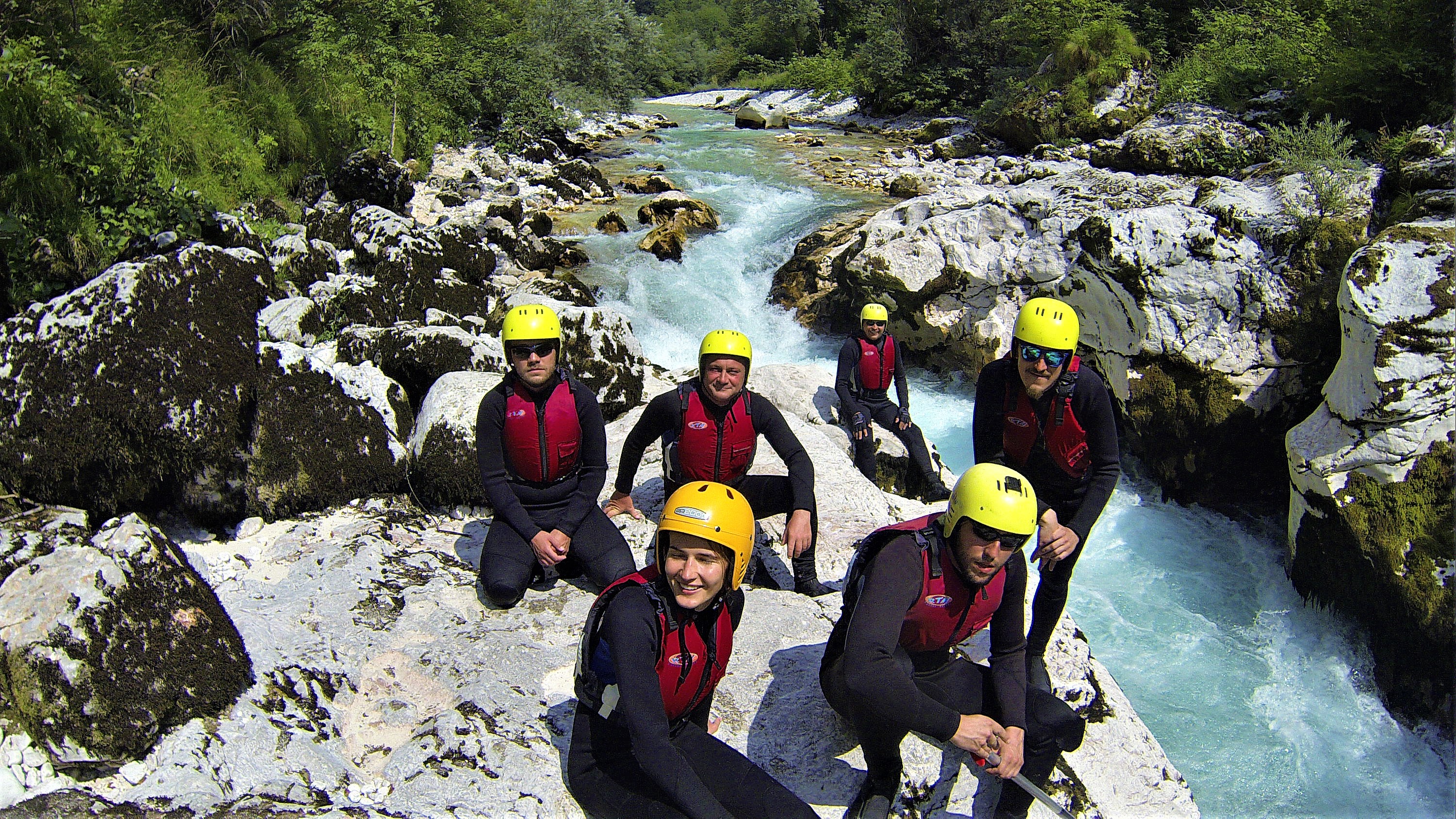 Pontonowe spływy górskie w Słowenii i Austriidla każdego